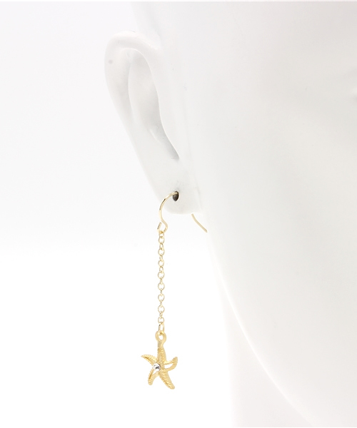 Chico(チコ)の「ブラブラシーピアス(ピアス(両耳用)・レディース・ゴールド/シルバー・FREE)」の3枚目の写真