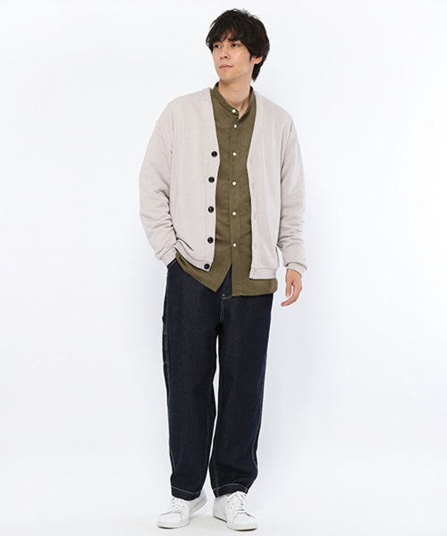 LAKOLE（ラコレ）の「スエードバンドシャツ / LAKOLE（シャツ/ブラウス・メンズ・ベージュ/スモーク/オリーブ・LARGE/MEDIUM）」の9枚目の写真