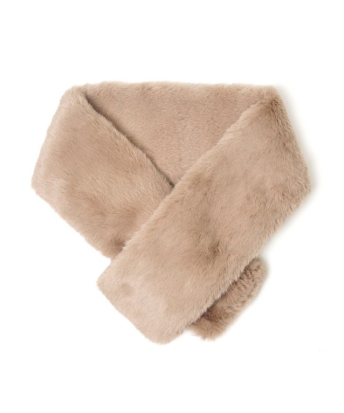 flower（フラワー）の「スウィーティーファーマフラー（マフラー・レディース・ベージュ/ブラウン・FREE）」の19枚目の写真