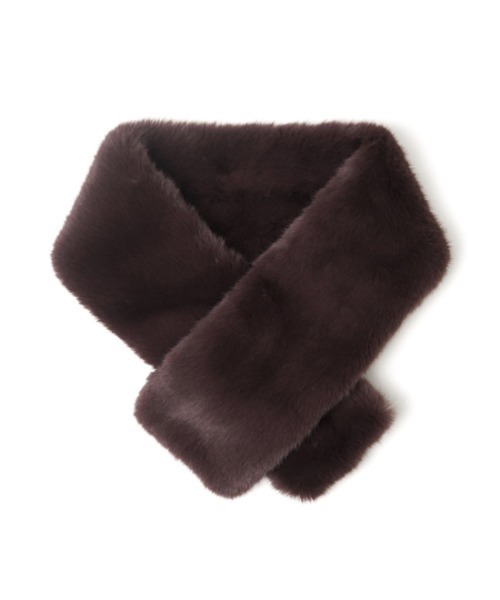 flower（フラワー）の「スウィーティーファーマフラー（マフラー・レディース・ベージュ/ブラウン・FREE）」の20枚目の写真