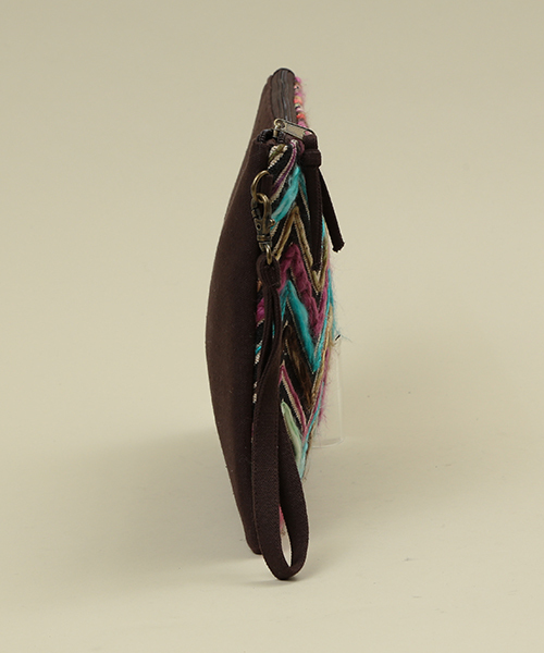 ROSE BUD(ローズバッド)の「(FF BAGS)FFC1119 ZIGZAG KNIT CLUTCH BAG(クラッチバッグ・レディース・マルチ・ONE SIZE)」の2枚目の写真