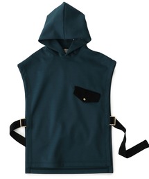 CULLNI | 【CULLNI】タイロッケンスリットベスト/EX.hood vest　/　20-SS-047(ベスト)
