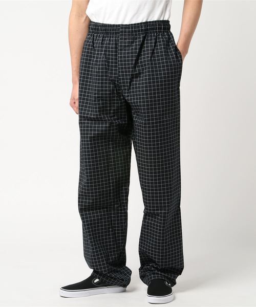 PARKS TOKYO SELECT（パークストウキョウセレクト）の「【UNCOMMON】（UN）YARN-DYED CHEF PANT（その他パンツ・メンズ・ブラウン/グレー/マルーン/ブラック/ブラック系その他・SMALL/LARGE/MEDIUM）」の3枚目の写真