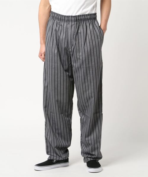 PARKS TOKYO SELECT（パークストウキョウセレクト）の「【UNCOMMON】（UN）YARN-DYED CHEF PANT（その他パンツ・メンズ・ブラウン/グレー/マルーン/ブラック/ブラック系その他・SMALL/LARGE/MEDIUM）」の4枚目の写真