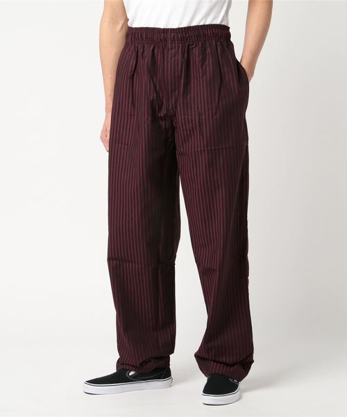 PARKS TOKYO SELECT（パークストウキョウセレクト）の「【UNCOMMON】（UN）YARN-DYED CHEF PANT（その他パンツ・メンズ・ブラウン/グレー/マルーン/ブラック/ブラック系その他・SMALL/LARGE/MEDIUM）」の5枚目の写真