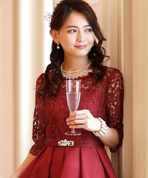 レディースのドレス レッド 赤色系 ファッション通販 Zozotown