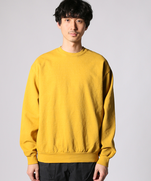 JOURNAL STANDARD(ジャーナルスタンダード)の「【LA APPAREL / ロサンゼルスアパレル】14oz. Garment Dye Heavy Fleece Pullo(スウェット・メンズ・イエロー/ブラック/ベージュ・MEDIUM/LARGE/X-LARGE/SMALL)」の5枚目の写真