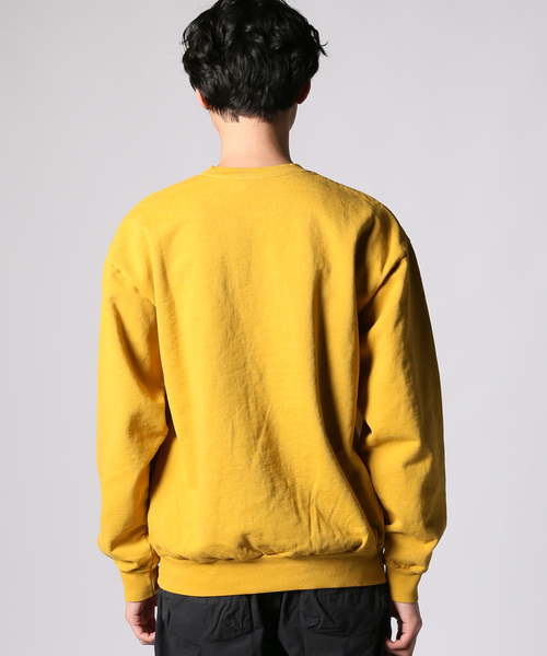 JOURNAL STANDARD(ジャーナルスタンダード)の「【LA APPAREL / ロサンゼルスアパレル】14oz. Garment Dye Heavy Fleece Pullo(スウェット・メンズ・イエロー/ブラック/ベージュ・MEDIUM/LARGE/X-LARGE/SMALL)」の7枚目の写真