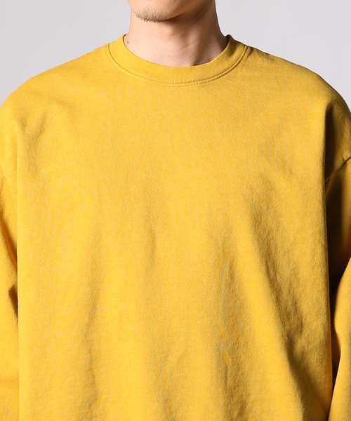 JOURNAL STANDARD(ジャーナルスタンダード)の「【LA APPAREL / ロサンゼルスアパレル】14oz. Garment Dye Heavy Fleece Pullo(スウェット・メンズ・イエロー/ブラック/ベージュ・MEDIUM/LARGE/X-LARGE/SMALL)」の8枚目の写真