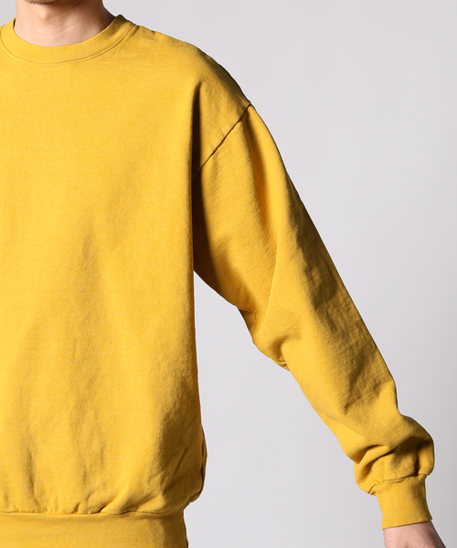 JOURNAL STANDARD(ジャーナルスタンダード)の「【LA APPAREL / ロサンゼルスアパレル】14oz. Garment Dye Heavy Fleece Pullo(スウェット・メンズ・イエロー/ブラック/ベージュ・MEDIUM/LARGE/X-LARGE/SMALL)」の10枚目の写真