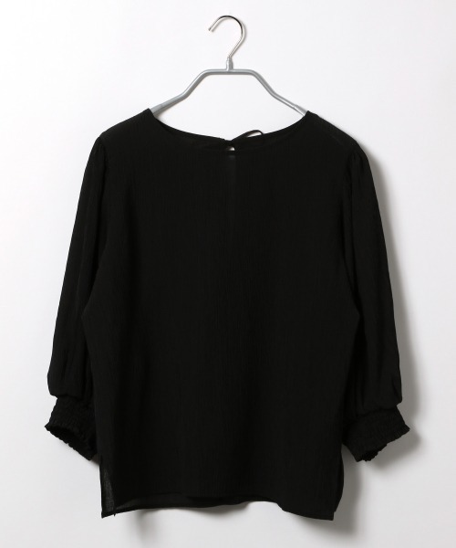 LOWRYS FARM（ローリーズファーム）の「シアープリーツブラウス６Ｓ　887462（シャツ/ブラウス・レディース・グリーン/ブラック/ピンク/オフホワイト・FREE）」の15枚目の写真