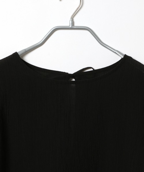 LOWRYS FARM（ローリーズファーム）の「シアープリーツブラウス６Ｓ　887462（シャツ/ブラウス・レディース・グリーン/ブラック/ピンク/オフホワイト・FREE）」の18枚目の写真