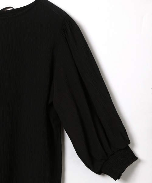 LOWRYS FARM（ローリーズファーム）の「シアープリーツブラウス６Ｓ　887462（シャツ/ブラウス・レディース・グリーン/ブラック/ピンク/オフホワイト・FREE）」の20枚目の写真