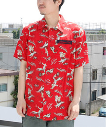 And A | AVIREX /アヴィレックス S/S ALOHA SH "MERMAID" マーメイド アロハ シャツ 6105118(シャツ/ブラウス)