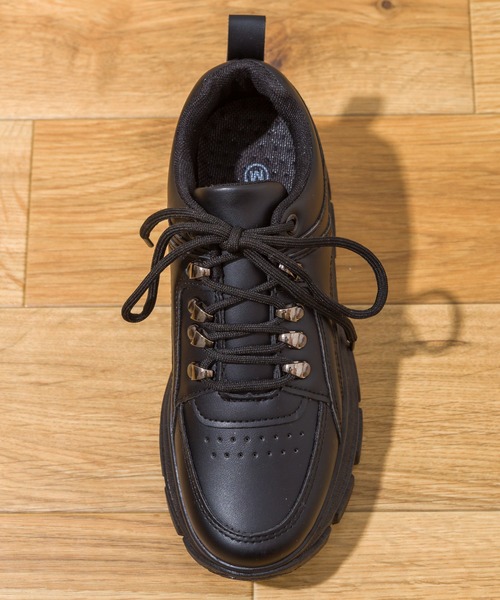 SpRay（スプレイ）の「【WEB限定】厚底スニーカー（スニーカー・レディース・ホワイト/ブラック/ベージュ・SMALL/MEDIUM/LARGE/X-LARGE）」の9枚目の写真