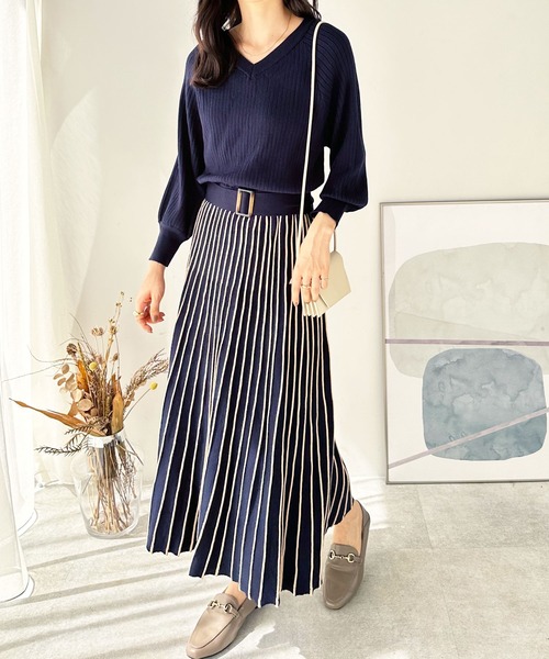 セール 前後2wayプリーツニットワンピース ワンピース Geera ジーラ のファッション通販 Zozotown セール 前後2wayプリーツニットワンピース ワンピース Geera ジーラ のファッション通販 Zozotown