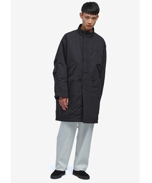 FRED PERRY フレッドペリー モッズコート ブラック 楽天市場】フレッドペリー モッズコート J6504 ジップイン