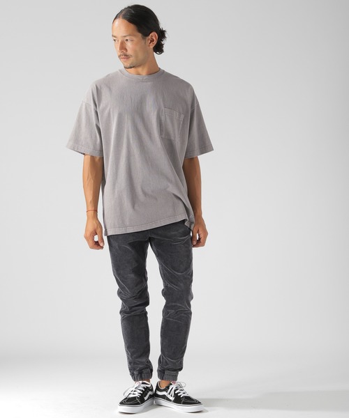 BAYFLOW（ベイフロー）の「TCコーデュロイリブパンツ（その他パンツ・メンズ・チャコールグレー/ダークブラウン/ベージュ/オリーブ/オレンジ・SMALL/MEDIUM/LARGE）」の8枚目の写真