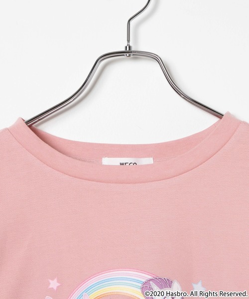 WEGO(ウィゴー)の「∴WEGO/【マイリトルポニーコラボ】チュールレイヤードTシャツ(Tシャツ/カットソー・レディース・ホワイト/ピンク・FREE)」の16枚目の写真