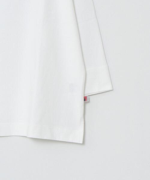 coen（コーエン）の「USAコットンボートネック7分袖カットソー（Tシャツ/カットソー・レディース・ダークグレー/ベージュ/ホワイト・LARGE/MEDIUM）」の12枚目の写真