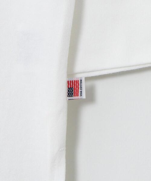 coen（コーエン）の「USAコットンボートネック7分袖カットソー（Tシャツ/カットソー・レディース・ダークグレー/ベージュ/ホワイト・LARGE/MEDIUM）」の11枚目の写真