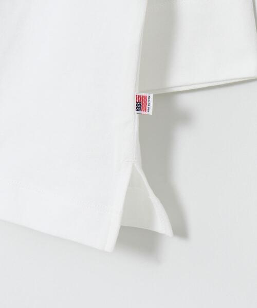 coen（コーエン）の「USAコットンボートネック7分袖カットソー（Tシャツ/カットソー・レディース・ダークグレー/ベージュ/ホワイト・LARGE/MEDIUM）」の9枚目の写真