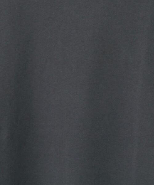 coen（コーエン）の「USAコットンボートネック7分袖カットソー（Tシャツ/カットソー・レディース・ダークグレー/ベージュ/ホワイト・LARGE/MEDIUM）」の4枚目の写真