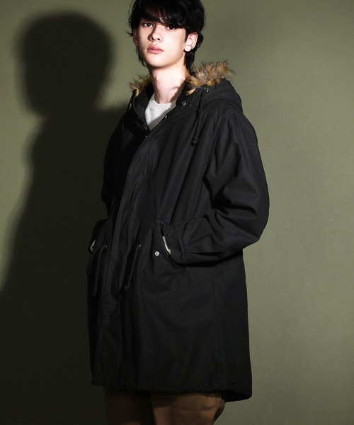 G.O.A ゴア　ミリタリージャケット　モッズコート　ロング丈 SERACE ミリタリージャケット モッズコート 「SERACE」Long over