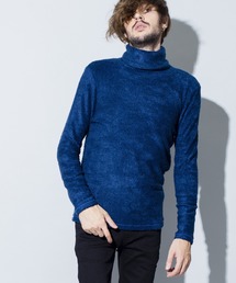 【NO ID.】Vicuere Lamb Pile Turtleneck Pullover / ビキューレ ラム パイル タートルネック プルオーバー