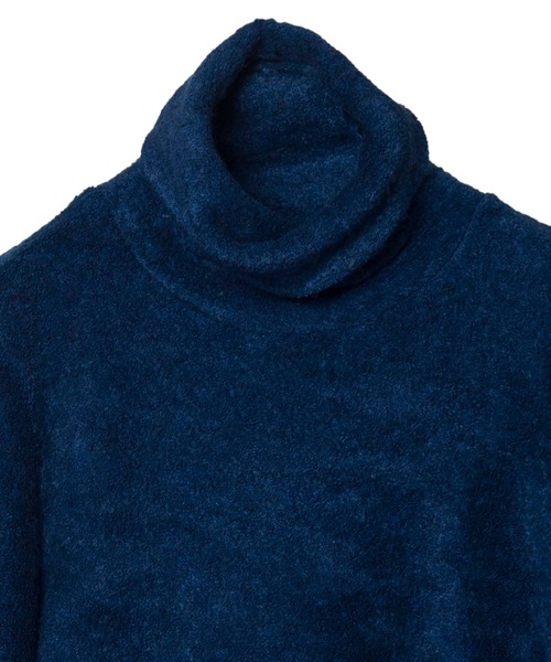 NO ID.（ノーアイディ）の「【NO ID.】Vicuere Lamb Pile Turtleneck Pullover / ビキューレ ラム パイル タートルネック プルオーバー（ニット/セーター・メンズ・ライトグレー/ブラック/ネイビー/アイボリー/ダークグレー/ワイン・1/2）」の15枚目の写真