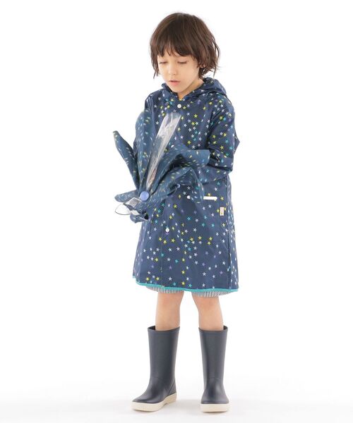 igor（イゴール）の「igor:レインブーツ（レインシューズ・キッズ・ネイビー/イエロー・20/21/18/17/22/15 /16/14）」の5枚目の写真