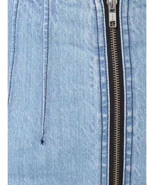 MURUA（ムルーア）の「フロントZIPタイトデニムスカート（デニムスカート・レディース・ブルー・1/2）」の12枚目の写真