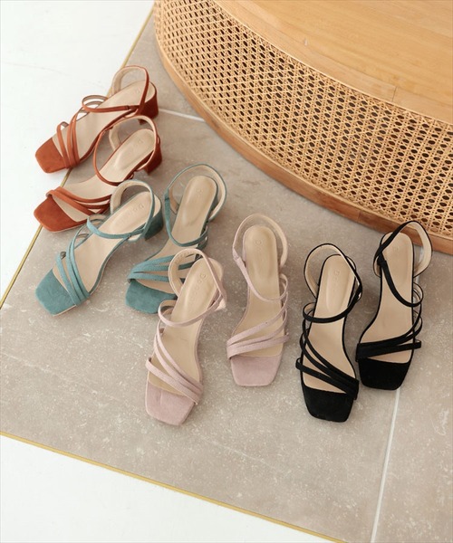 DONOBAN(ドノバン)の「美ラインストラップ サンダル(サンダル・レディース・ブラック/ピンク/グリーン系その他/キャメル・22.5cm/23.5cm/23.0cm/24.0cm)」の13枚目の写真