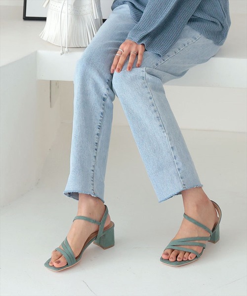 DONOBAN(ドノバン)の「美ラインストラップ サンダル(サンダル・レディース・ブラック/ピンク/グリーン系その他/キャメル・22.5cm/23.5cm/23.0cm/24.0cm)」の15枚目の写真