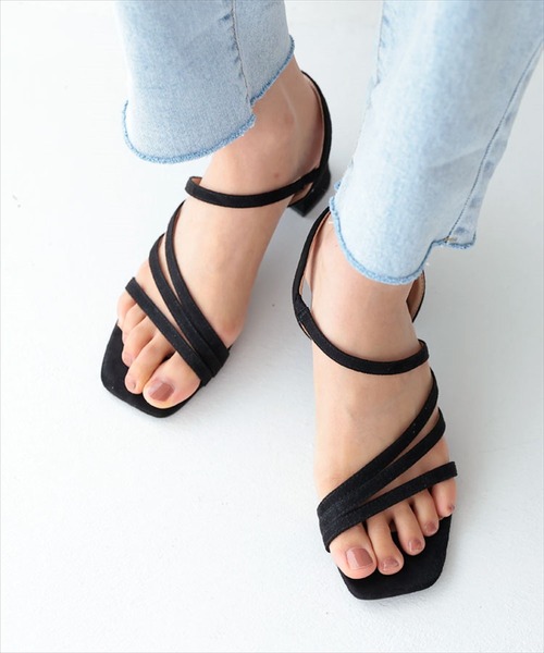 DONOBAN(ドノバン)の「美ラインストラップ サンダル(サンダル・レディース・ブラック/ピンク/グリーン系その他/キャメル・22.5cm/23.5cm/23.0cm/24.0cm)」の16枚目の写真