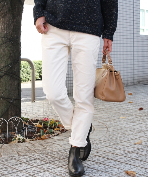 BEAUTY&YOUTH UNITED ARROWS（ビューティーアンドユースユナイテッドアローズ）の「BYBC 15W コードパンツ◆（その他パンツ・レディース・オフホワイト/ライトグレー/ネイビー・LARGE/MEDIUM/SMALL）」の2枚目の写真