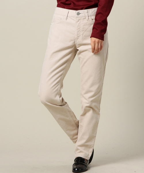 BEAUTY&YOUTH UNITED ARROWS（ビューティーアンドユースユナイテッドアローズ）の「BYBC 15W コードパンツ◆（その他パンツ・レディース・オフホワイト/ライトグレー/ネイビー・LARGE/MEDIUM/SMALL）」の3枚目の写真