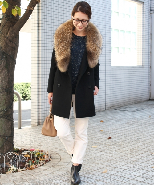 BEAUTY&YOUTH UNITED ARROWS（ビューティーアンドユースユナイテッドアローズ）の「BYBC 15W コードパンツ◆（その他パンツ・レディース・オフホワイト/ライトグレー/ネイビー・LARGE/MEDIUM/SMALL）」の16枚目の写真