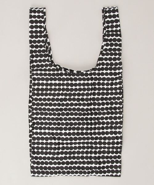 SETUP7（セットアップセブン）の「【marimekko】ショッピング エコバック（エコバッグ/サブバッグ・レディース・ブラック系その他2/ブラック/ブラック系その他3/レッド/その他1/その他2/その他3/その他4/その他5/その他6・FREE）」の5枚目の写真