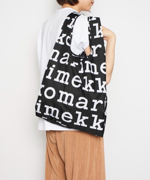 SETUP7（セットアップセブン）の「【marimekko】ショッピング エコバック（エコバッグ/サブバッグ・レディース・ブラック系その他2/ブラック/ブラック系その他3/レッド/その他1/その他2/その他3/その他4/その他5/その他6・FREE）」の13枚目の写真