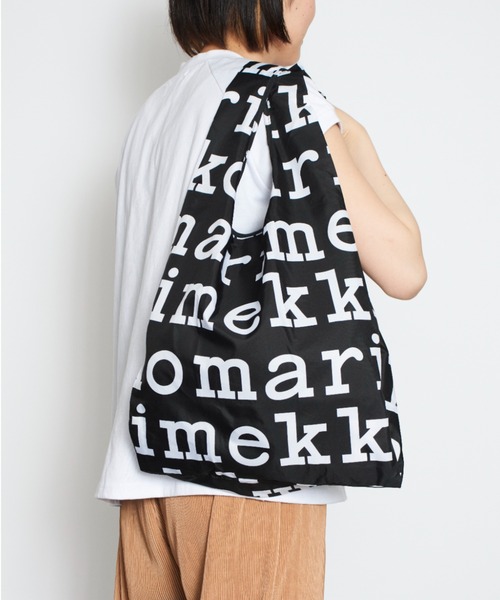 SETUP7（セットアップセブン）の「【marimekko】ショッピング エコバック（エコバッグ/サブバッグ・レディース・ブラック系その他2/ブラック/ブラック系その他3/レッド/その他1/その他2/その他3/その他4/その他5/その他6・FREE）」の12枚目の写真