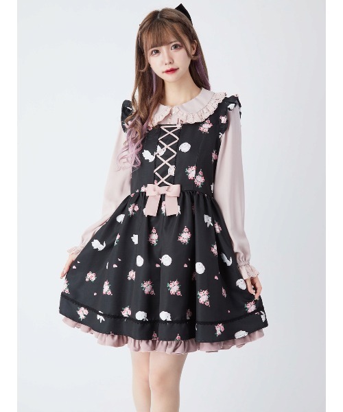 Ank Rouge（アンクルージュ）の「ROSEBUNNYスピンドルジャンパー