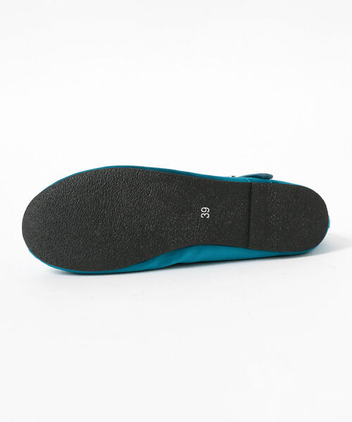 BEAMS BOY（ビームスボーイ）の「PANDAMERICA × BEAMS BOY / 別注 サテン メリージェーン シューズ（その他シューズ・レディース・ブラウン/ロイヤルブルー・39/38/37）」の6枚目の写真