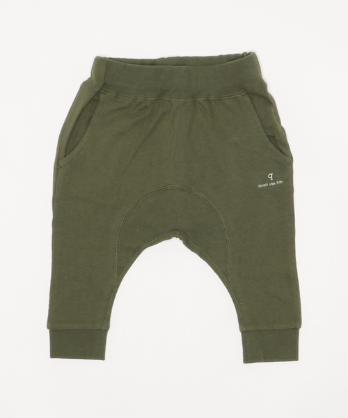 quoti use fith（クゥオティ　ユース　フィス）の「ソフト天竺 サルエルロングパンツ（スウェットパンツ・キッズ・チャコールグレー/カーキ/ベージュ・110/90/130/100/120/80）」の14枚目の写真