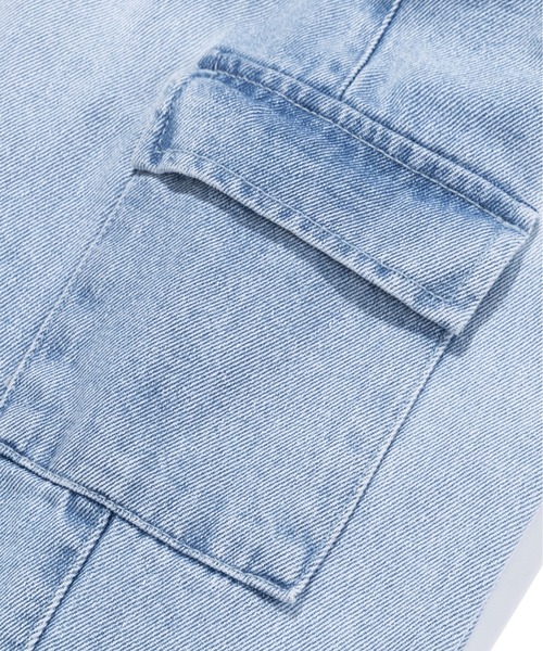 TARGETTO（ターゲット）の「【TARGETTO】WIDE DENIM CARGO PANTS / ターゲット ワイド デニム カーゴパンツ（デニムパンツ）」 WEAR