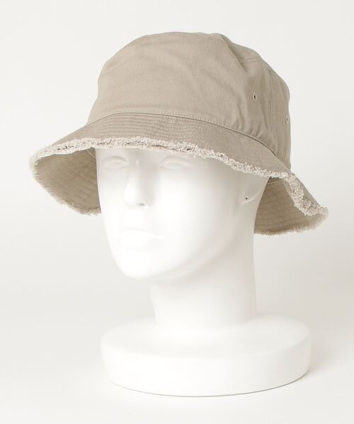 Basiquenti（ベーシックエンティ）の「【Basiquenti】Furinge Bucket Hat BATT-11674（ハット・メンズ・ブラック/オフホワイト/ベージュ・FREE）」の10枚目の写真