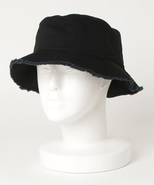 Basiquenti（ベーシックエンティ）の「【Basiquenti】Furinge Bucket Hat BATT-11674（ハット・メンズ・ブラック/オフホワイト/ベージュ・FREE）」の9枚目の写真