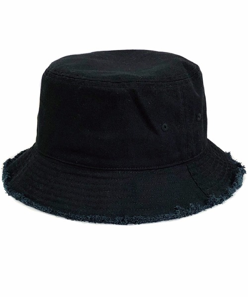 Basiquenti（ベーシックエンティ）の「【Basiquenti】Furinge Bucket Hat BATT-11674（ハット・メンズ・ブラック/オフホワイト/ベージュ・FREE）」の7枚目の写真