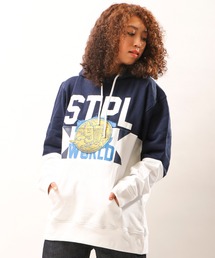 staple（ステイプル）の「【STAPLE】プリント＆刺繍 プルパーカー フーディー（パーカー・メンズ）」