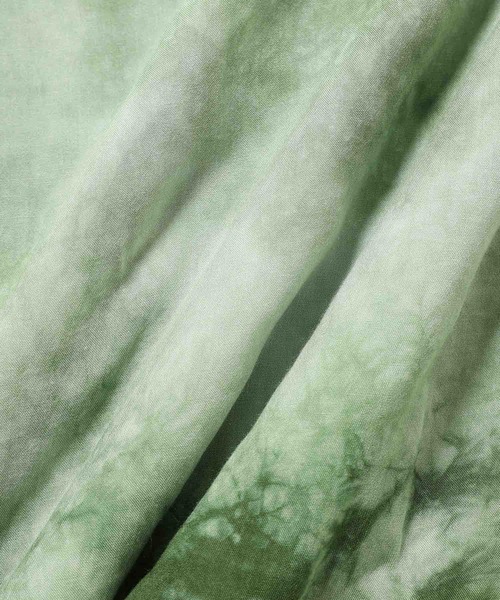 ADAM ET ROPE'(アダムエロペ)の「【アウトレット店舗・WEB限定】タイダイオープンカラーSH(シャツ/ブラウス・メンズ・ライトグリーン/ブルー・LL/M/L)」の10枚目の写真